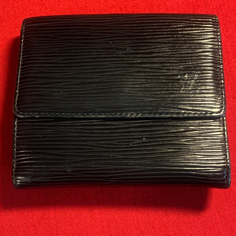 Louis Vuitton Black Epi Leather Wallet